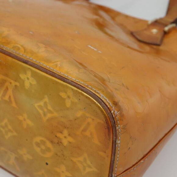 LOUIS VUITTON Monogram Vernis Houston Hand Bag Gris M91053 - Picture 16 of 16